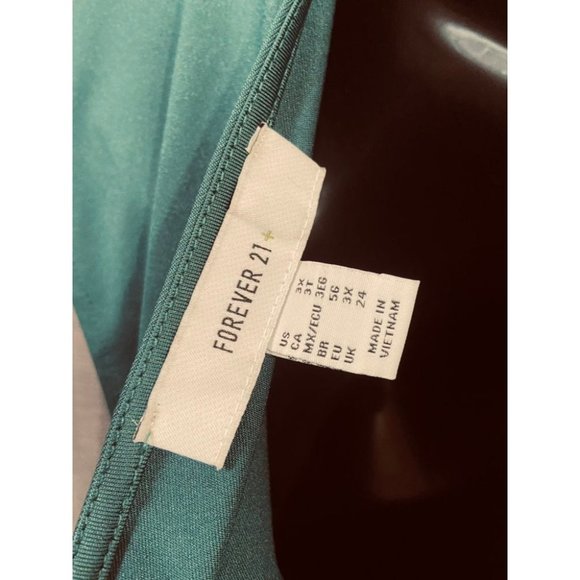 Bodysuit jumpsuit belted green thong plus size - Picture 5 of 9